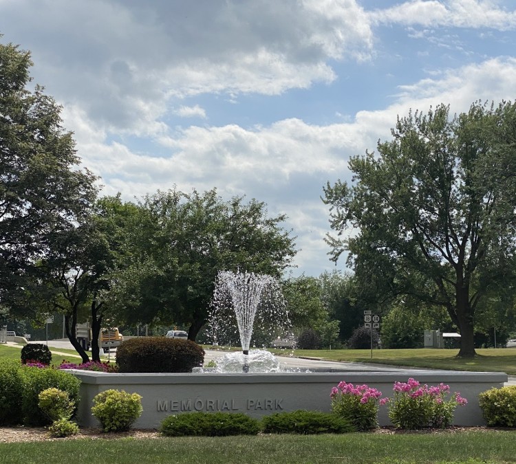 Charles City Memorial Park Fountain (Charles&nbspCity,&nbspIA)
